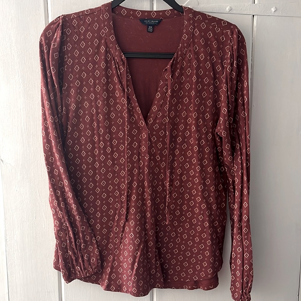 Lucky brand long sleeve shirt